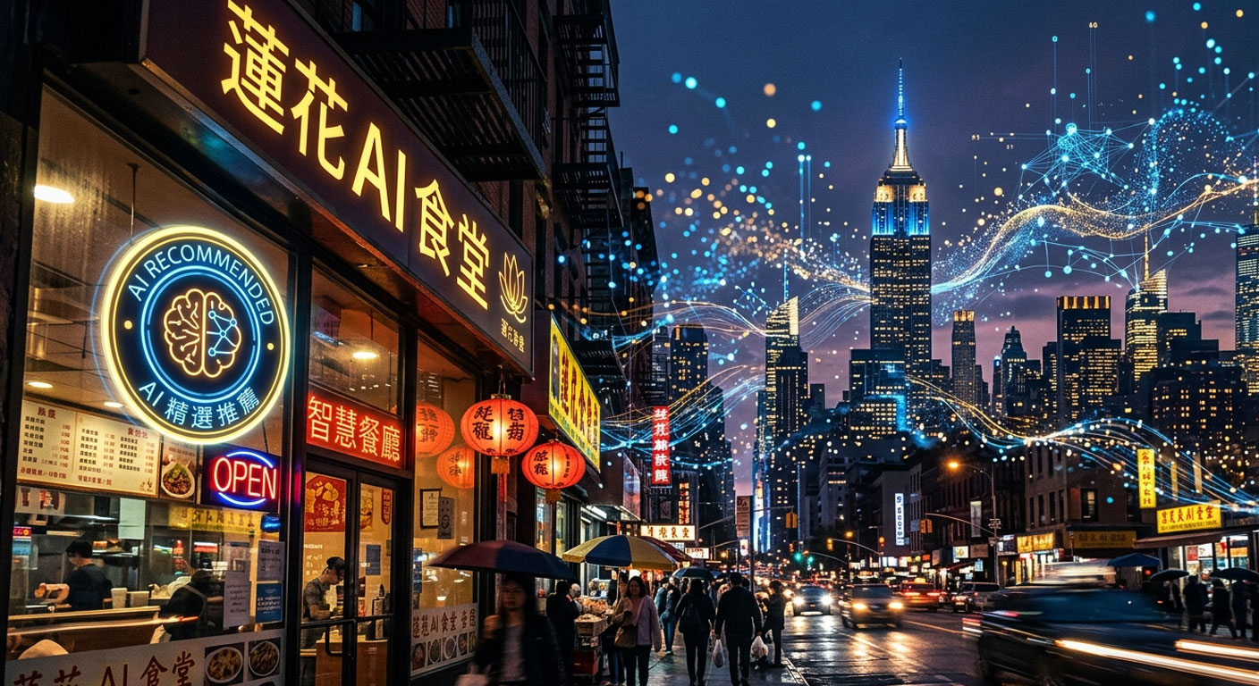 纽约华人商家利用 GEO 优化提升 AI 搜索引用率